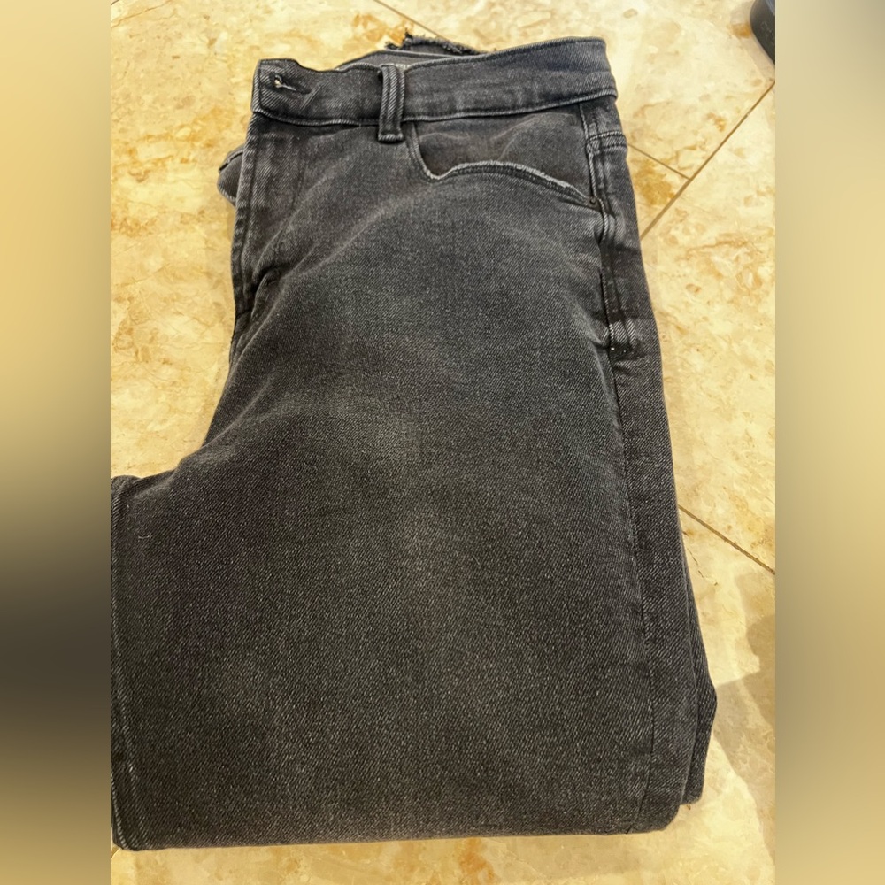 GREY JEANS- SIZE 14 WORN ONCE- GREAT CONDITION